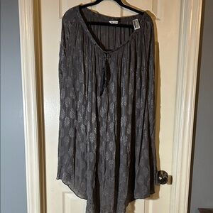 Zara Dark Gray Maxi Skirt